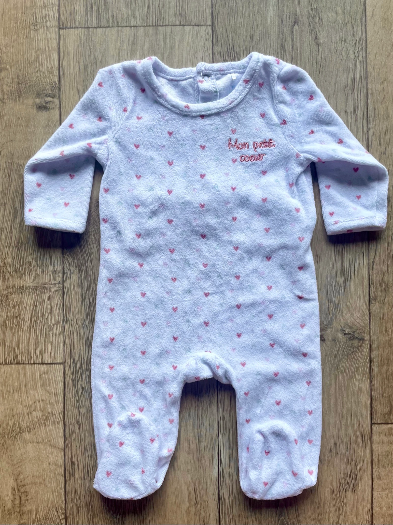 Lot of velvet pajamas size 3 months – photo 6